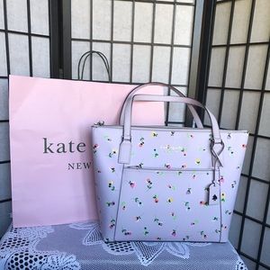 NWT Kate Spade Pocket Tote in Wildflower Ditsy